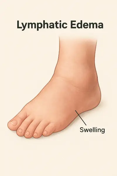 علاج الوذمة اللمفاوية في القدم
